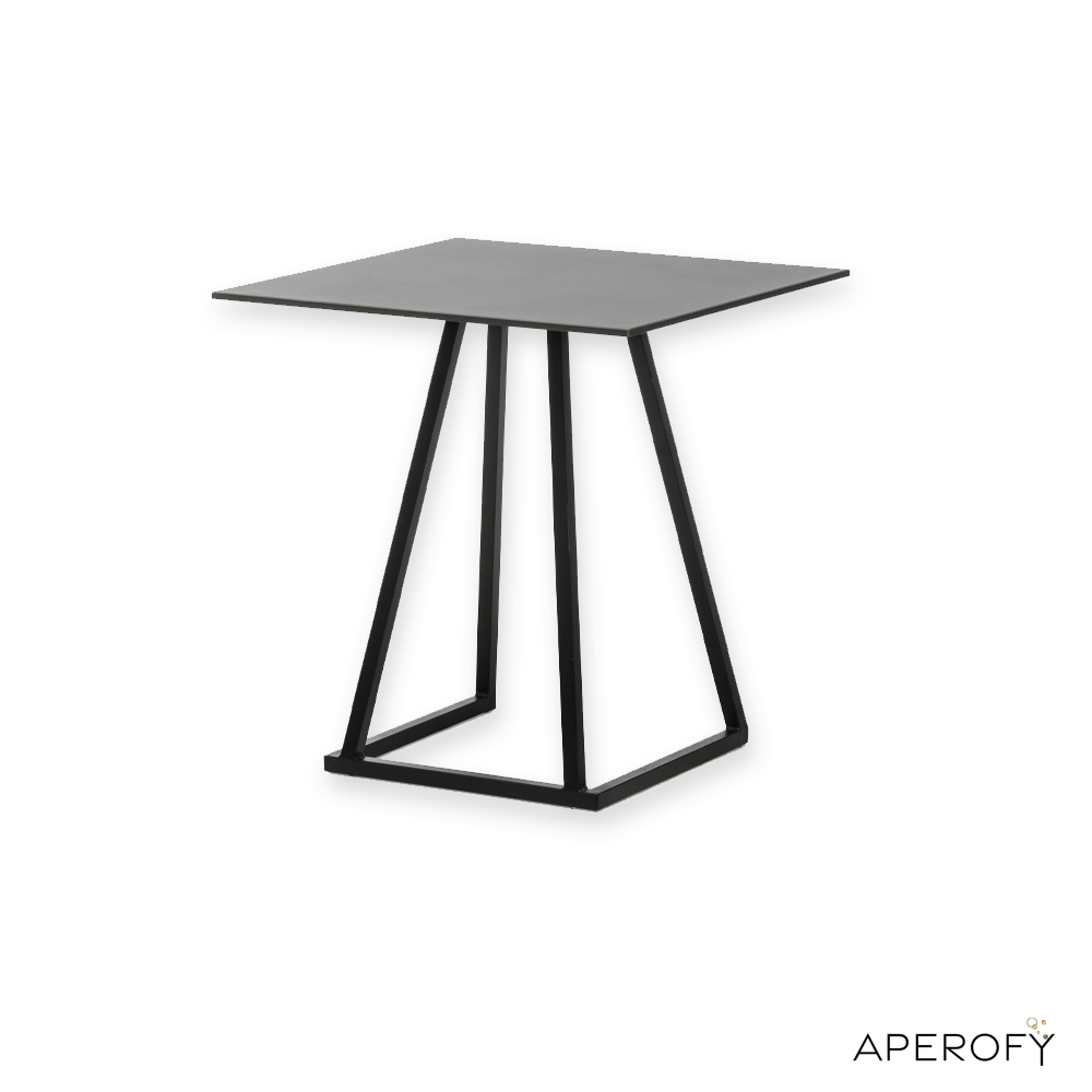 dinner tafel zwart
