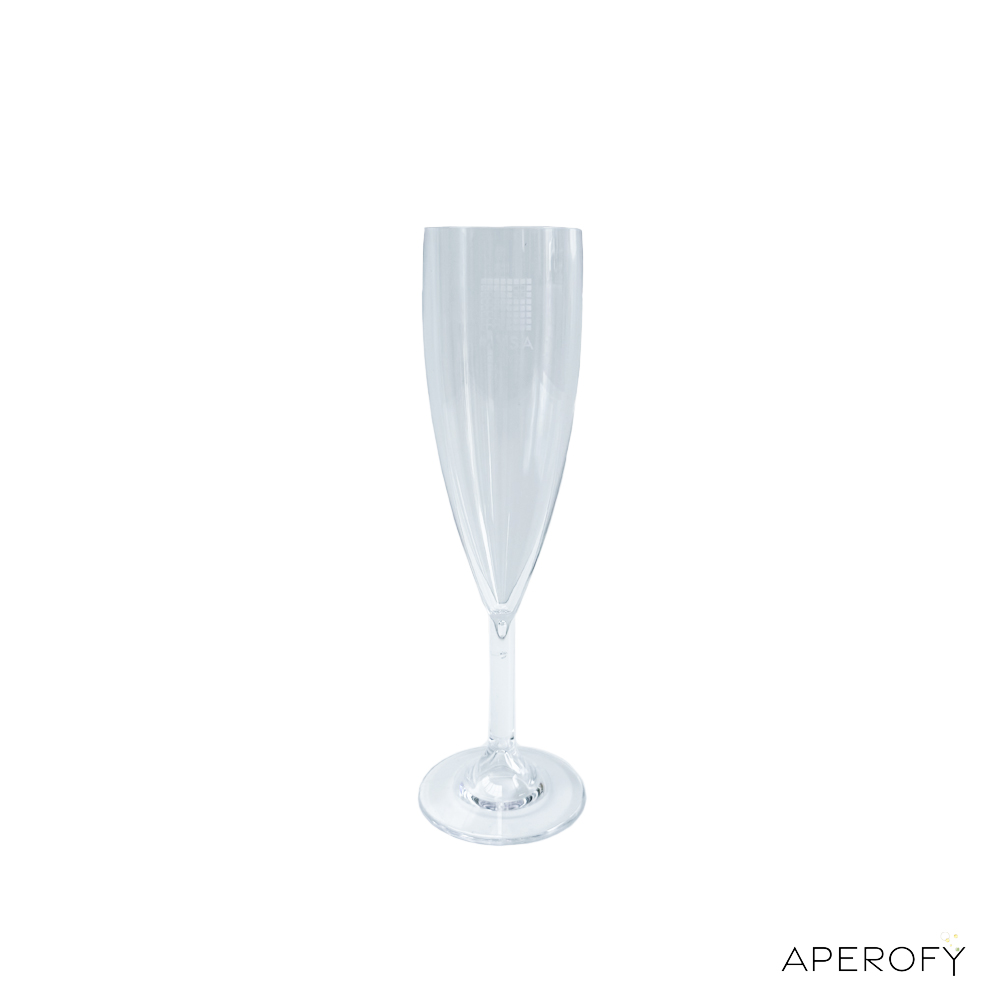 Cava glas - plastiek