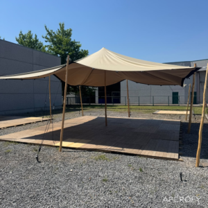 Stretch tent 7,5m x 7,5m